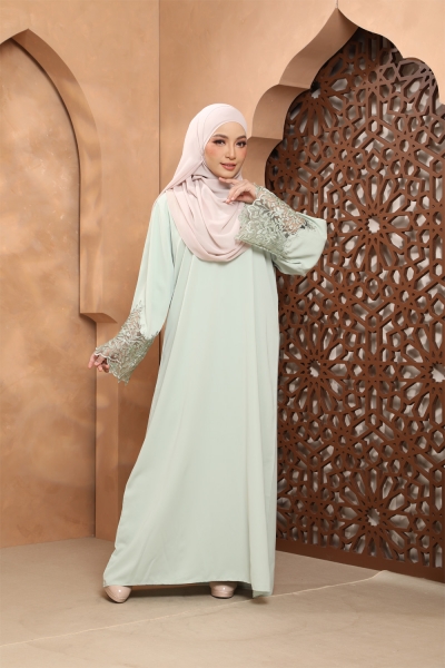 Abaya Marwa 2.0 - Sage Green
